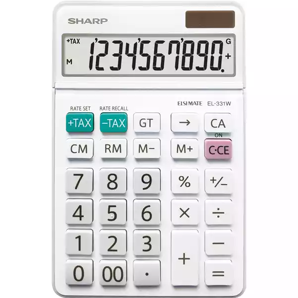 Sharp Calcolatrice da tavolo EL331WB