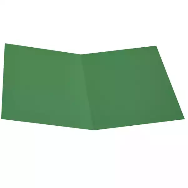 Cartellina semplice 200gr cartoncino bristol verde Starline conf. 50 pezzi