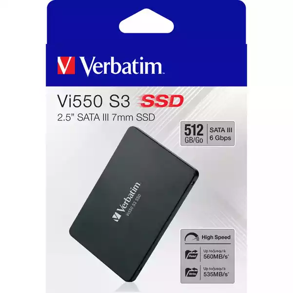 Verbatim SSD Interno Vi550 SATA III 2.5'' SSD 49352 512GB