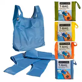 Shopper T Bag small riutilizzabile 35x58cm colori assortiti 
