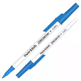 Penna sfera concappuccio Kilometrico Recycled punta 1,0mm blu 