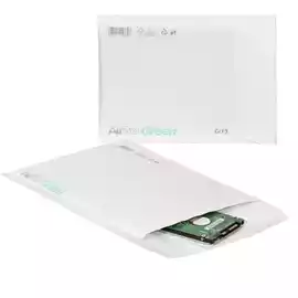 Busta imbottita AirPro Green C 13 (17x21,5cm) carta bianco   conf....
