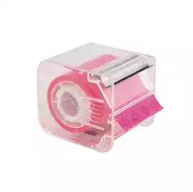 Nastro adesivo Memograph con dispenser 5cmx10 m rosa 
