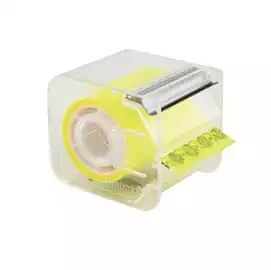 Nastro adesivo Memograph con dispenser 5cmx10 m giallo 