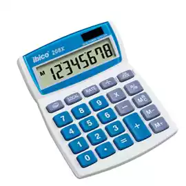 Calcolatrice da tavolo 208X 8 cifre bianco 