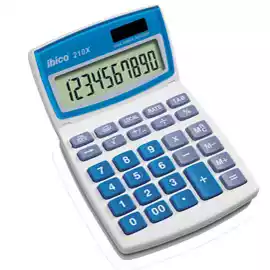 Calcolatrice da tavolo 210X 10 cifre bianco 