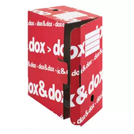 Scatole archivio a4 dox dox con capacità maggiorata. f.to utile lxhxp 170x350x250mm