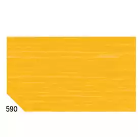 Carta crespa 50x250cm 48gr m2 arancio 590   conf.10 rotoli