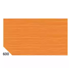 Carta crespa 50x250cm 48gr m2 arancione 600  conf.10 rotoli