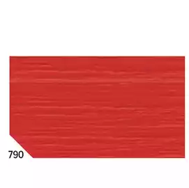 Carta crespa 50x250cm 48gr m2 rosso ciliegia 790 Rex Sadoch conf.10 rotoli