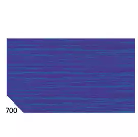 Carta crespa 50x250cm 48gr m2 blu 700   conf.10 rotoli