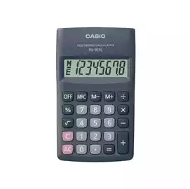 Calcolatrice tascabile HL 815L BL 8 cifre grigio 