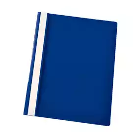 Cartellina ad aghi Report File con fermafogli PPL 21x29,7cm blu 