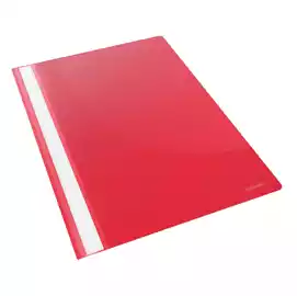 Cartellina ad aghi Report File con fermafogli PPL 21x29,7cm rosso 