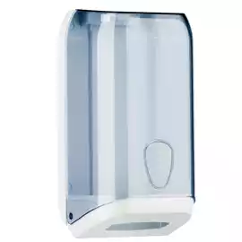Dispenser di carta igienica in fogli 15,8x13x30,7cm trasparente...