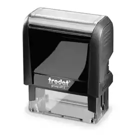 Timbro Original Printy 4.0 4912 autoinchiostrante personalizzabile 47x18mm 5 righe Trodat