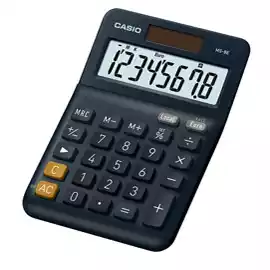 Calcolatrice da tavolo MS 8E 31,7x103x145mm 8 cifre plastica blu 