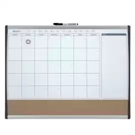 Organizer magnetico con calendario mensile 58,5x43cm 
