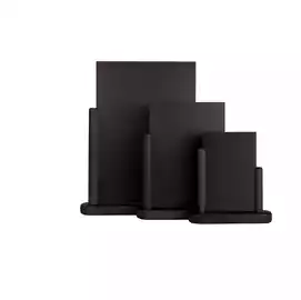 Lavagna da tavolo Elegant A4 27,5x32x7cm nero 