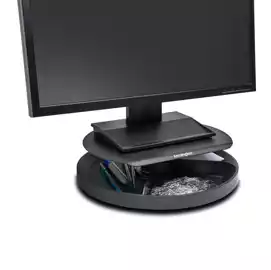 Supporto monitor Spin2 portaccessori portata massima 18 kg nero 