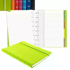 Notebook similpelle nero A5 a righe 56 pagine 