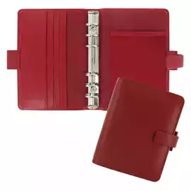 Organiser Metropol Pocket similpelle rosso 14,6x11,5x3,5mm 