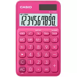 Calcolatrice tascabile SL 310UC 10 cifre rosso 