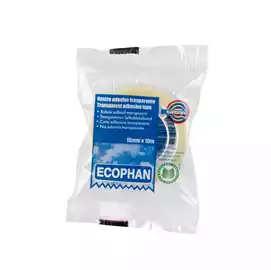 Nastro adesivo Ecophan in caramella 1,5cmx10 m trasparente 