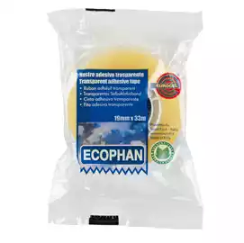 Nastro adesivo Ecophan in caramella 1,9cmx33 m trasparente 