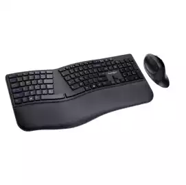 Set tastiera + mouse wireless ergonomici ProFit 