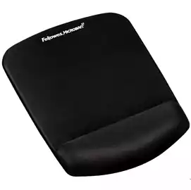 Mousepad con poggiapolsi in FoamFusion Microban PlusTouch nero 