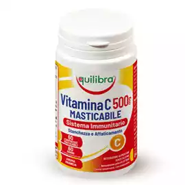 Integratore masticabile Vitamina C 500MG sistema immunitario 60...