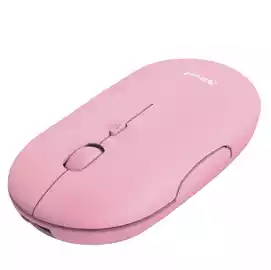 Mouse Puck ultrasottile wireless ricaricabile rosa 