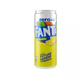 Lattina Fanta Lemon Zero 33 cl Fanta