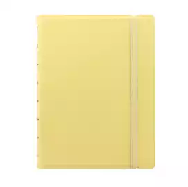 Notebook con elastico copertina similpelle A5 56 pagine a righe...