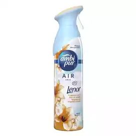 Deodorante per ambienti Lenor elimina ordori 300ml oro e fiori di vaniglia Ambi Pur