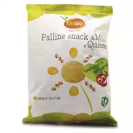 Palline snack di mais e quinoa 40gr 