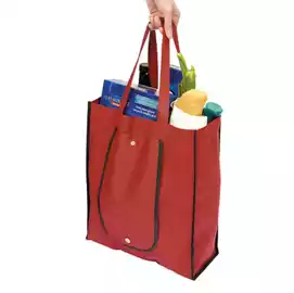BorsaPocket Bag per la spesa TNT 37x33x12cm rosso  