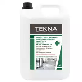 Disinfettante detergente per pavimenti concentrato 5 lt Tekna