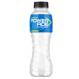 Powerade in bottiglia 500ml gusto active zero lemon