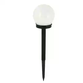 Lampada solare LED Globe 10x10x34cm nero bianco  conf. 20 pezzi