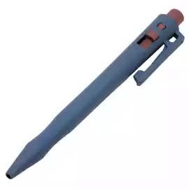 Penna detectabile retrattile per ambienti freddi e umidi blu  