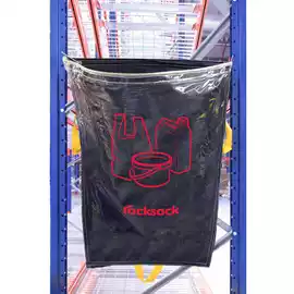 Sacco rifiuti Racksack Clear per plastica 160 L 
