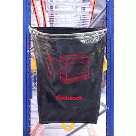 Sacco rifiuti Racksack Clear per film estensibile 160 L 