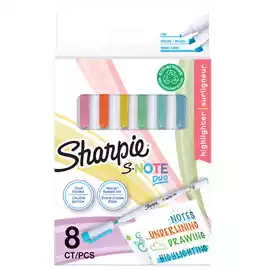 Pennarelli S Note Duo colori assortiti Sharpie conf. 8 pezzi