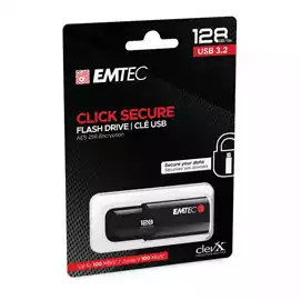 Memoria USB B120 ClickSecure ECMMD128GB123 128 GB