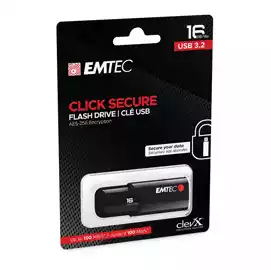  Memoria USB B120 ClickSecure ECMMD16GB123 16 GB