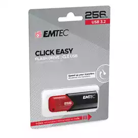  Memoria USB B110 USB 3.2 ClickEasy rosso ECMMD256GB113 256 GB