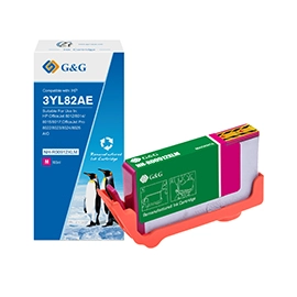 Cartuccia ink compatibile g g magenta per hp officejet 8012 8014 8015 8017;officejet pro 8022 8023 8024 8025 aio