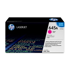 Cartuccia di stampa smart per stampanti hp color laserjet 5500 magenta 12.000pg.
compatibilità:hp color laserjet: